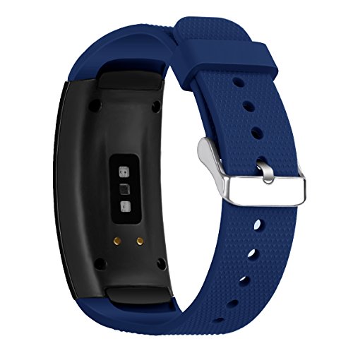 Еиеук Меки Силиконски Ремени За Нараквици Спортски Бенд Замена На Нараквица За Samsung Gear Fit2 Pro SM-R365 / Fit 2 SM-R360 Smartwatch