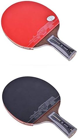 Sshhi Ping Pong Racket Set, постара пинг -понг лопатка, погодна за траен тренинг, цврста/како што е прикажано/долга рачка
