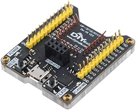 Diymall 2PCS USB до ESP8266 Збег CH340C ESP-01 ESP-01S PROG WiFi Програмер за преземање Адаптер со Reset Auto-Downoad Coar