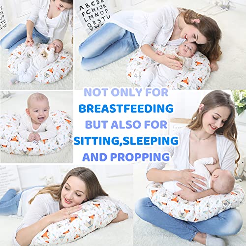 Лат медицинска сестра перница и позиционирање, најдобро за перница за доење на мајка, памучно меко се вклопува во новороденче на новороденче