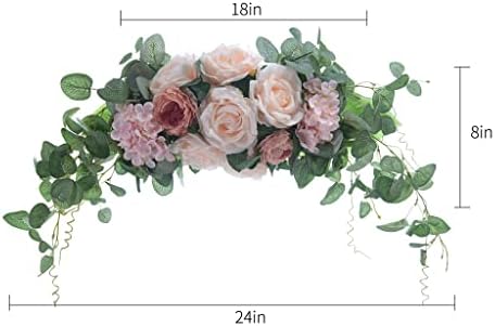 Трексд свадбена симулација цвет декорација цвет гарланд врата од врата декорација свилен цвет wallид виси