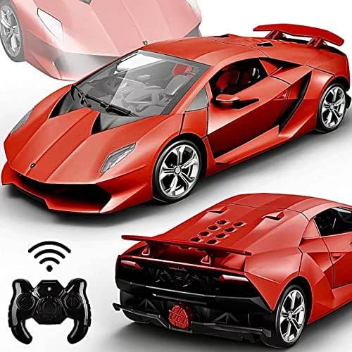 Гуокаи далечински управувачки автомобил, 1/24 скала RC Sport Racing Toy Car, компатибилен со Lamborghini Sesto Elemento Model Vehicle