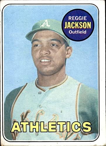 Реџи acksексон 1969 Топпс #260 РЦ Дебитант А е поранешен 71954 - Бејзбол картички