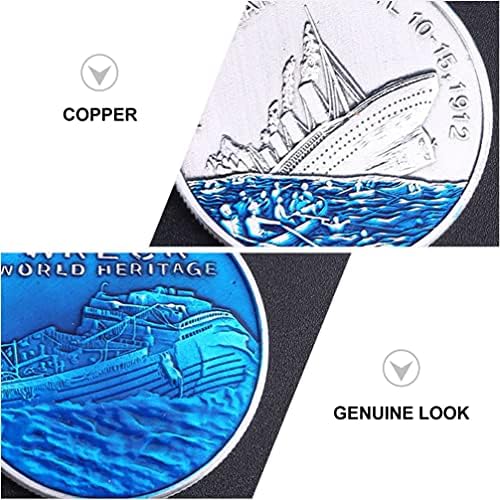 Нуобести Титаник Комеморативна Монета Нерѓосувачки Челик Предизвик Монета Превртување Монета Донесување Одлуки Монети За Роденденска Забава