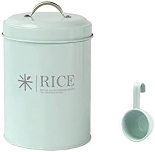 Crysdaralovebi железо големи запечатени лименки од ориз кофа брашно кутија за миење прашок кафе зрна резервоар за складирање жито диспензерот