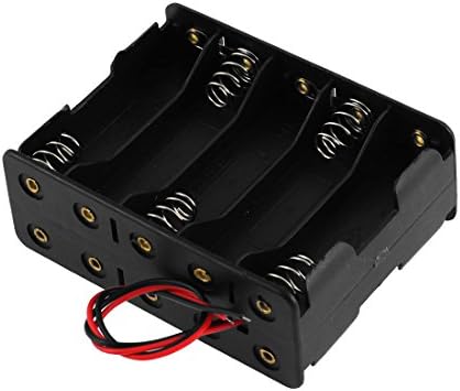 Аексит двострано напојување и модул за напојување со модул за пролет Батерии за држач за батерии за батерија од 10 x 1,5V АА