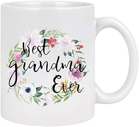 Најдобра баба Yhrjwn некогаш кригла Најдобра баба подароци - баба кафе -кригла - баба роденденски подароци од внука внуци внук - подароци