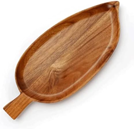 Олоту лисја во форма на лисја табли со голема табла за сирење Премиум дрво за сервирање Подарок за подарок за затоплување на куќата
