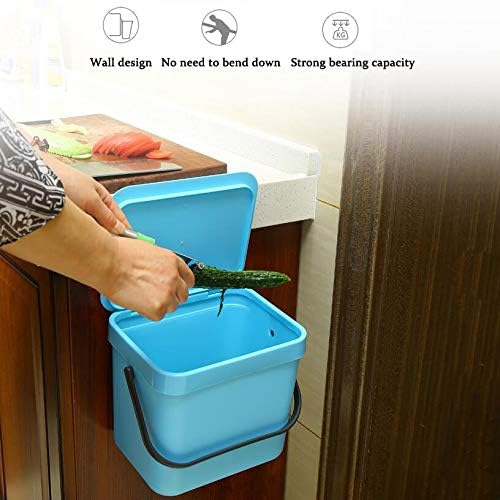 Висечка конзерва за отпадоци, мали преносни отпадоци за отпадоци од кујнски отпад за отпадоци за животна средина за куќи за домашни простории