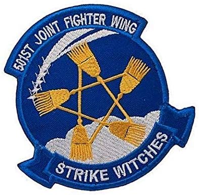 Штрајк вештерки 501 -то заедничко боречко крило на воената кука тактика за јамка морал извезена лепенка