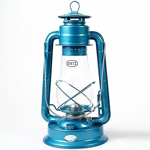 Dietz #80 Blizzard hurrican Oil Lamp Burning Lantern Blue