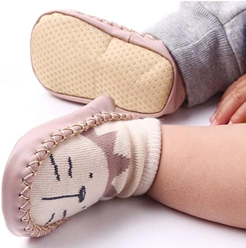 Синиа бебе зимски цртани чевли чевли Кореја верзија новороденче со ниско ниво на мали деца и чорапи Детски чевли за момчиња
