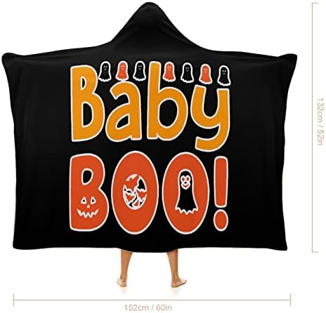 Бебе Boo2 Симпатични и смешни ќебиња со капи, носат кадифни ќебиња топло ќебе