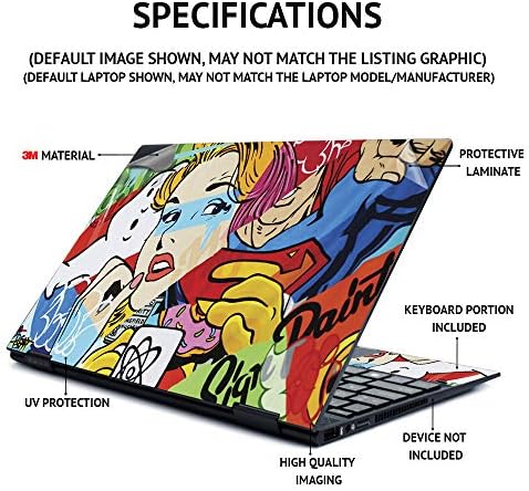 Кожа на MOINYSKINS за Apple MacBook Pro 16 - Аниме | Заштитна, издржлива и уникатна обвивка за завиткување на винил | Лесно за примена, отстранување и промена на стилови | Изработен?