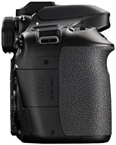 Канон Дигитални SLR Камера Тело [EOS 80D] со 24.2 Мегапиксели CMOS Сензор И ДВОЈНА ПИКСЕЛИ CMOS АФ-Црна