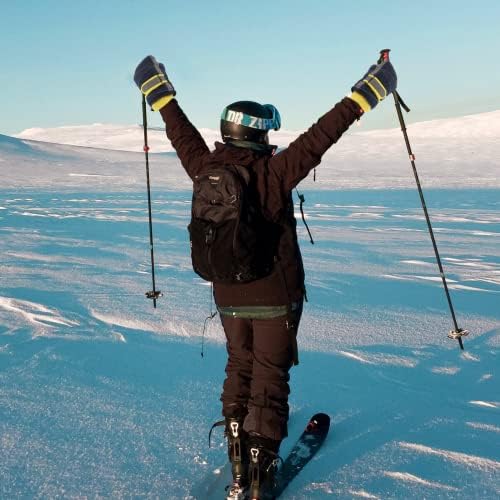 Воркул Зимски Снежни Скијачки Ракавици Ладно Време Ракавици Супер Топло Ветроупорни Водоотпорни Ракавици Со Долга Манжетна За Возење