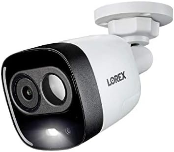 Lorex C241DA-E Внатрешен/Надворешен 1080p Аналоген HD Активно Одвраќање Безбедност Додаток На Куршум Камера За Жичен Систем За Надзор120ft