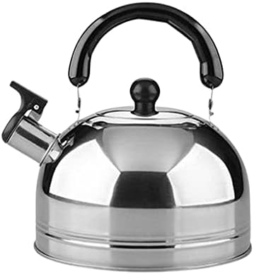 PDGJG Whistle чајник од не'рѓосувачки челик чајник за шпорет чајник со рачка за подготвител на кафе -производи за топла вода