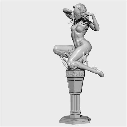 1/24 Fantasy Female Female Warrior Model Model Model Decambled и необоени делови од смола // jgs9L-8