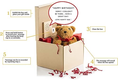 Кутија за подароци во Велика Британија | Снимете ја сопствената кутии за подароци за пораки | Новинарска кутија за подароци за изненадување