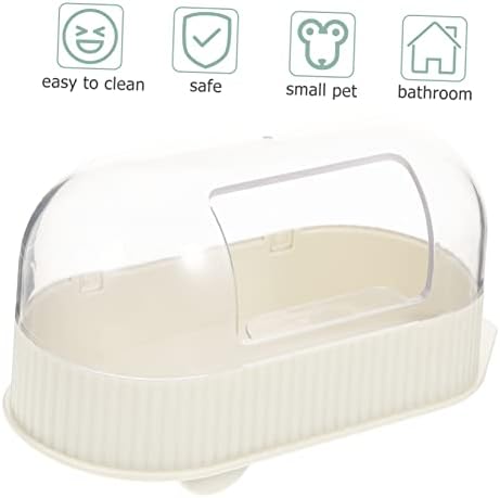 Ipetboom 5pcs кутија хрчак тоалетска бања апс посветена
