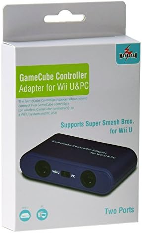 Адаптер за контролер на GameCube Mayflash GameCube за Wii u компјутер USB и прекинете две порти