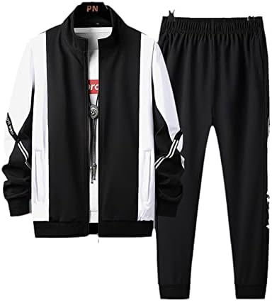 Tracksuit Men Cardigan Jumper Sweatshirt Sweatspants Two Pect Set Sportswear Etorm Track Sport Sport преголем дел