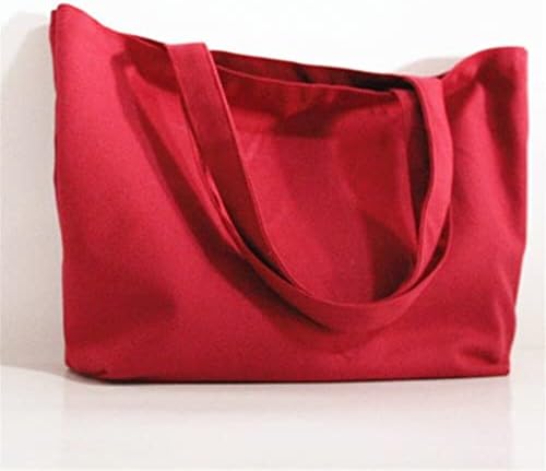 Тешка торби за намирници за еднократно користење на намирници, 2022 година Нова женска платно торба за шопинг, дами случајна рамо за рамената