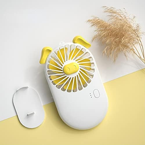 Xsyi џеб USB мал фан подарок летен рачен ултра тивок мини вентилатор полнење бело