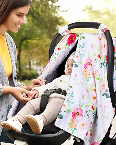 Капак за седишта за Бебешки Автомобил За Девојчиња-Капаци за Автомобилски Седишта 2 во 1 За Бебиња, Крошна За Седишта За Момчиња Мама
