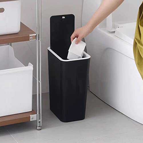 Allmro Мал ѓубре може да може да ѓубре конзерва со капаци кутија тоалетска дневна соба кујна креативна пукнатина од типот на печатот од типот