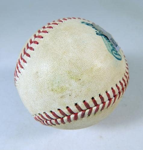 2022 Diam Дијамантбек Во Играта Колорадо Роки Користен Бејзбол Проширувач Гришук Фаул-Игра Користени Бејзбол