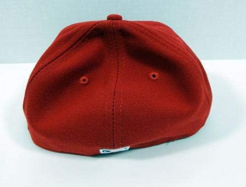 Сент Луис кардиналс Треј Нилсон Потпишан Red Hat Auto 7.25 STLC0553 - Автограмирани капи