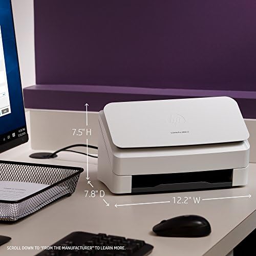 HP SCANJET PRO 3000 S3 Sheet-Feed OCR скенер