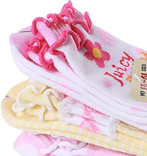 Cczmfeas мали девојчиња чорапи памук убава удобност дебели чорапи 10 пар пакет