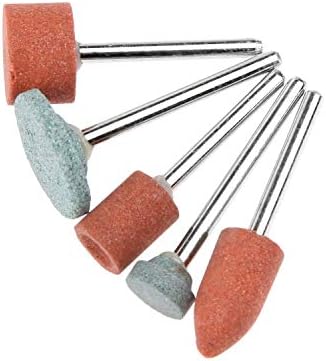 Абразивни алатки за полирање 5 парчиња додатоци 3мм рачка за мелење на тркалото, што се користи за мелење/полирање на дрво/метал/калап електрична мелница