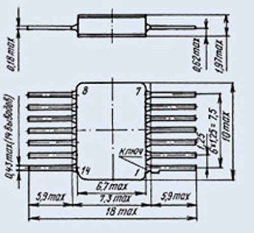 С.У.Р. & R Алатки KM133LA3 Аналоген SN5400 IC/Microchip СССР 10 компјутери