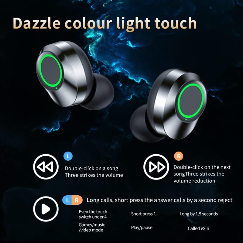 Волт Плус ТЕХНОЛОШКИ Безжичен V5. 3 LED Pro Слушалки Компатибилен Со Вашиот Sony i1 Honami IPX3 Bluetooth Вода &засилувач; Sweatproof/Намалување