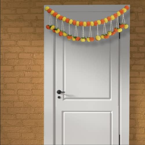 Невен Венци за домашна декорација врата виси Торан Банданвар Голема Големина-40 инчи