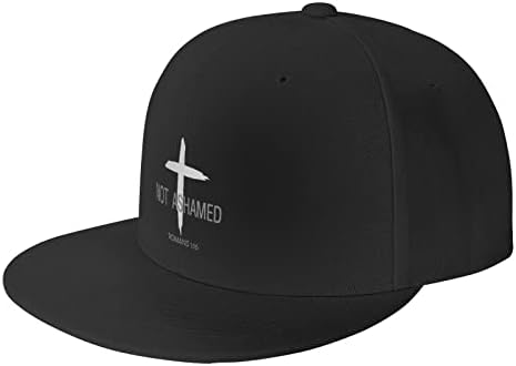 Он Ахмед Религиозна христијанска вера Исус Прилагодлива капа за мажи за мажи, кул хип хоп камионџија капа за мажи, прилагодливи