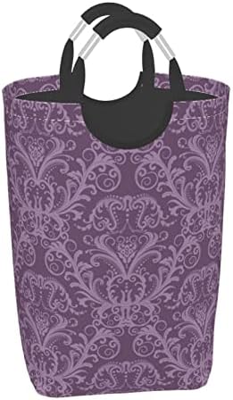 Виолетова Валкана Облека, Преклоплива, Со Рачка, Погодна За Складирање На Домот Во Плакарот Во Бањата