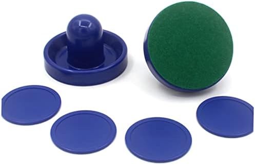 ToyVian 3 сетови/24 парчиња хокеј на воздухот за воздух во воздухот за хокеј на воздухот, поставени додатоци за игри на биро за игри