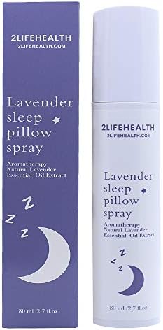 2 Life Health Lavender Pillow Spray - Спреј за спиење за перници Обезбедува одмор и релаксација - Спреј за постелнина за постелнина