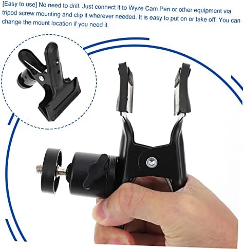 Mobestech gimbal Clarm Camera Camera Mount Metal Holder Camera Camera Stare Tripod Camera Clip Мулти-функција Трипод камера клип држач за