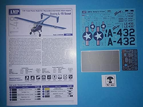 AMP 48016-1/48-Boeing L-15 Scout Scale Scale Aircraft Plastic Model комплет