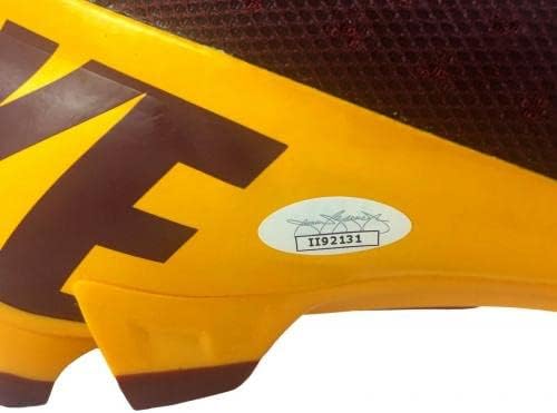 Jurrell Casey Autographed Football Cleat Titans Broncos USC JSA COA потпишан - автограмирани NFL Cleats