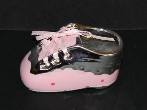 „Тоа е девојче“ розово бебе чевли - чувар - забава за забава - расадник деко
