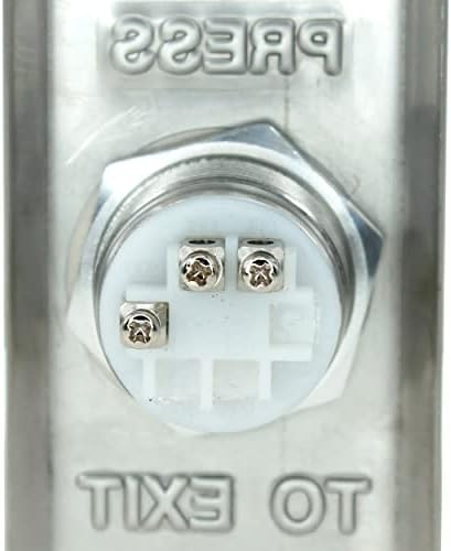 Riteav - Притиснете за излез на wallидната плоча на копчето, не'рѓосувачки челик