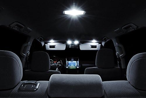 XtremeVision Ентериер ПРЕДВОДЕНА За Toyota Prius 2004-2015 Чиста Бела Внатрешни РАБОТИ LED Комплет + Алатка За Инсталација