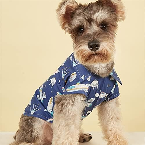Houkai симпатична облека за кучиња летна облека елек цветна облека маици за големи џемпери за кучиња